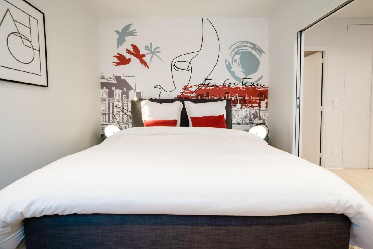 SUITE COCTEAU : au cœur de la Rive Gauche, neuf, design, 2/4/6 personnes Paris Extérieur photo